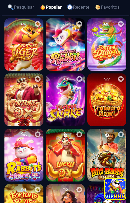 viphhh.com Aplicativo Mobile